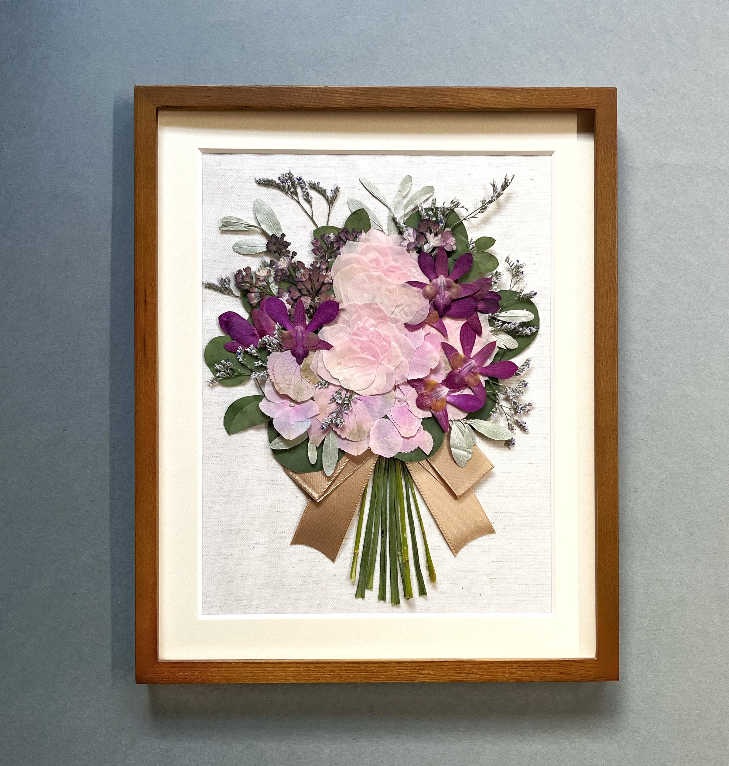 京都花屋プロポーズ花束ウェディングブーケ押し花アフター加工